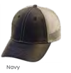 Unstructured Cotton Baseball Cap Navy
